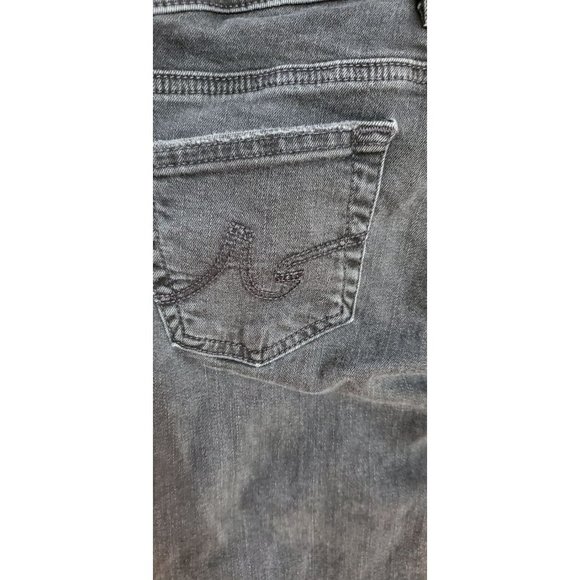 AG Adriano Goldschmied Black The Legging Ankle Super Skinny Ankle Denim Jeans Si - Picture 5 of 9
